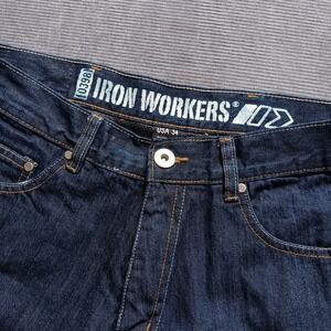 Bilt Iron Workers Kevlar Reinforced Mens SZ 34 (*32) Motorcycle Jean **SEE DESC